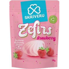 SKRĪVERU zefīrs ar zemeņu  garšu 170g ( Iepak. x 2 )