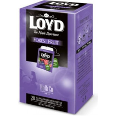 Melnā tēja LOYD Meža ogu FS  20 maisiņi x 2 g paciņā ( Gab. x 2 )