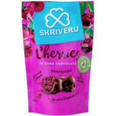 SKRĪVERU Ķirši tumšajā šokolādē 110g ( Gab. x 2 )
