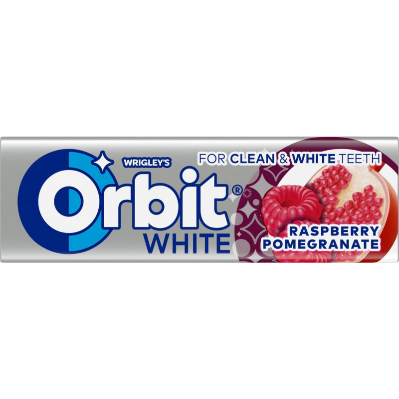 Orbit White Raspberry Pomegranate Stickpack 10 gab. ( Gab. x 3 )