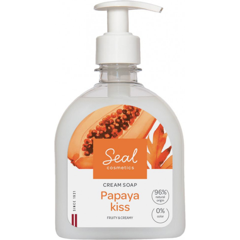 SEAL Cosmetics krēmziepes PAPAYA KISS 300ml