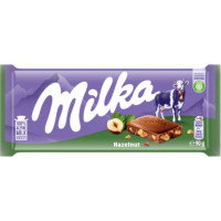 Milka Šokolāde BROKEN HAZELNUTS 90g