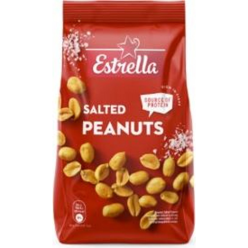ESTRELLA Grauzdēti zemesrieksti ar sāli 240 g ( Gab. x 2 )