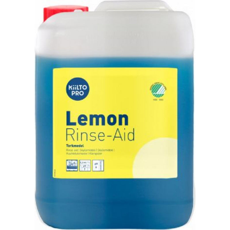 Trauku skalošanas līdzeklis KIILTO Pro Lemon Rinse-Aid, 10l