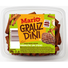 Grauzdiņi MARIO, ar mārrutku un steika garšu, 180g ( Gab. x 7 )