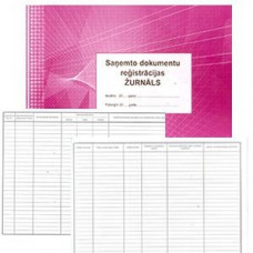 Saņemto dokumentu reģistrācijas žurnāls ABC A4Ž,  48 lap.