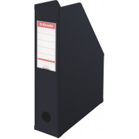Dokumentu bokss ESSELTE VIVIDA vertikāla, PVC, 70mm, A4 formāts, melna