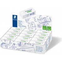 Dzēšgumija STAEDTLER PVC-FREE 525B30, izmērs 43x19x13 mm ( Gab. x 2 )