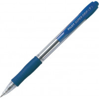 Lodīšu pildspalva PILOT SUPER GRIP 0.7mm zila tinte