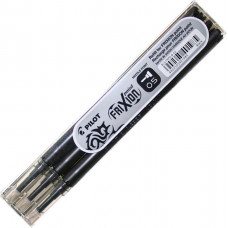 Serdenis PILOT FRIXION POINT 0.5mm, melna tinte, 3 gab/iepakojumā