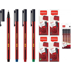 Lodīšu pildspalva NATARAJ CLASSIC 0.7mm, melna, 12 gab./iepak