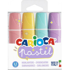 Marķieri CARIOCA Memolight 4 gab