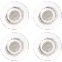 Magnēti stikla tāfelai NOBO CLEAR 4 gab./iepak., caurspīdīgi