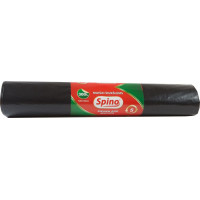 Atkritumu maisi SPINO, tilpums 300 L, 5 gab., 50 mkr, LDPE, 120 x 135 cm, melnā krāsā ( Gab. x 2 )