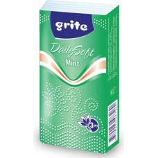 Kabatlakatiņi GRITE Perlum Mint, 3 sl.,1 paciņa, baltā krāsā ( Gab. x 10 )