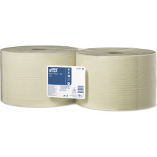 Industriālais papīrs TORK Universal Basic W1, 1 sl., 23.5 cm x 1190 m, dzeltenā krāsā ( Gab. x 2 )