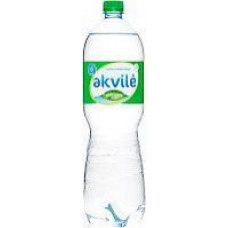 Dabīgs minerālūdens AKVILE 1.5 L, viegli gāzēts, plastmasas  pudelē ( Gab. x 6 )