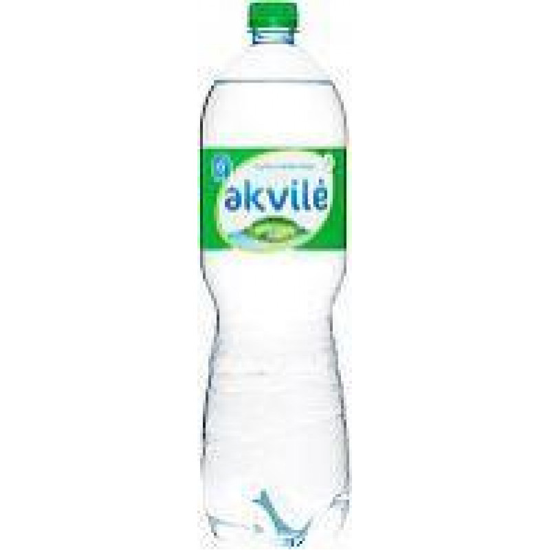 Dabīgs minerālūdens AKVILE 1.5 L, viegli gāzēts, plastmasas  pudelē ( Gab. x 6 )