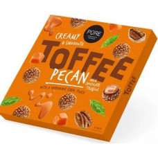 Piena šokolādes trifeles ar īrisa krēma pildījumu un pekanriekstu dekoru Toffee 135g.