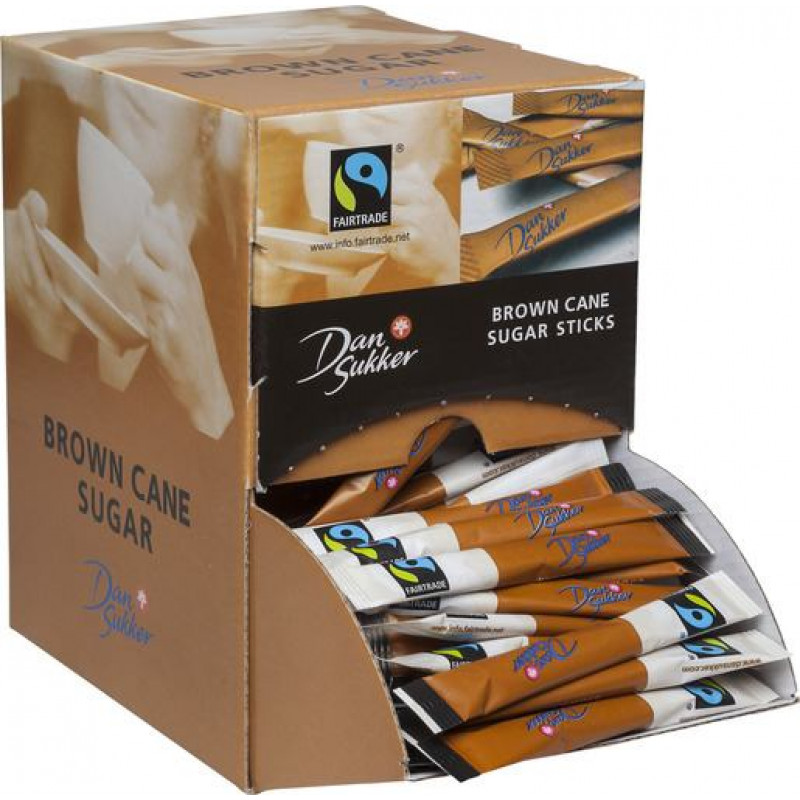 Cukurs brūnais, nūjiņas DANSUKKER, 225gabx4g, 900g