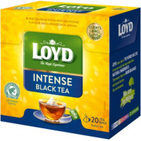 Melnā tēja LOYD Pyramids Intense 20 x2 g ( Iepak. x 2 )