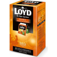 Zāļu tēja LOYD Rooibos ar medu un vaniļu FS  20 maisiņi x 2 g paciņā ( Gab. x 2 )