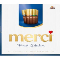 Piena šokolādes izlase MERCI, 250g