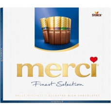 Piena šokolādes izlase MERCI, 250g