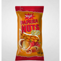 Zemesrieksti Jėga kraukšķīgā apvalkā ar paprikas garšu, 100g ( Gab. x 3 )