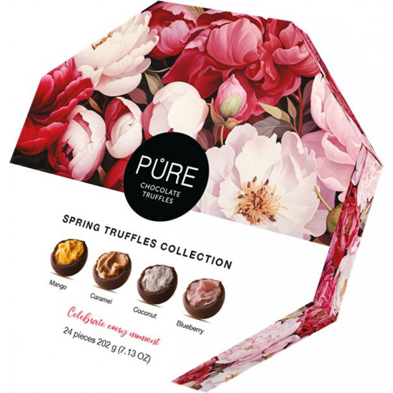 Šokolādes trifeles ar pildījumiem 