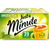 Zaļā tēja JUST A MINUTE 20x1.4g ( Gab. x 3 )