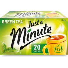 Zaļā tēja JUST A MINUTE 20x1.4g ( Gab. x 3 )