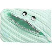 Penālis ZIPIT Grillz Monster Jumbo Pouch, piparmētru krāsa