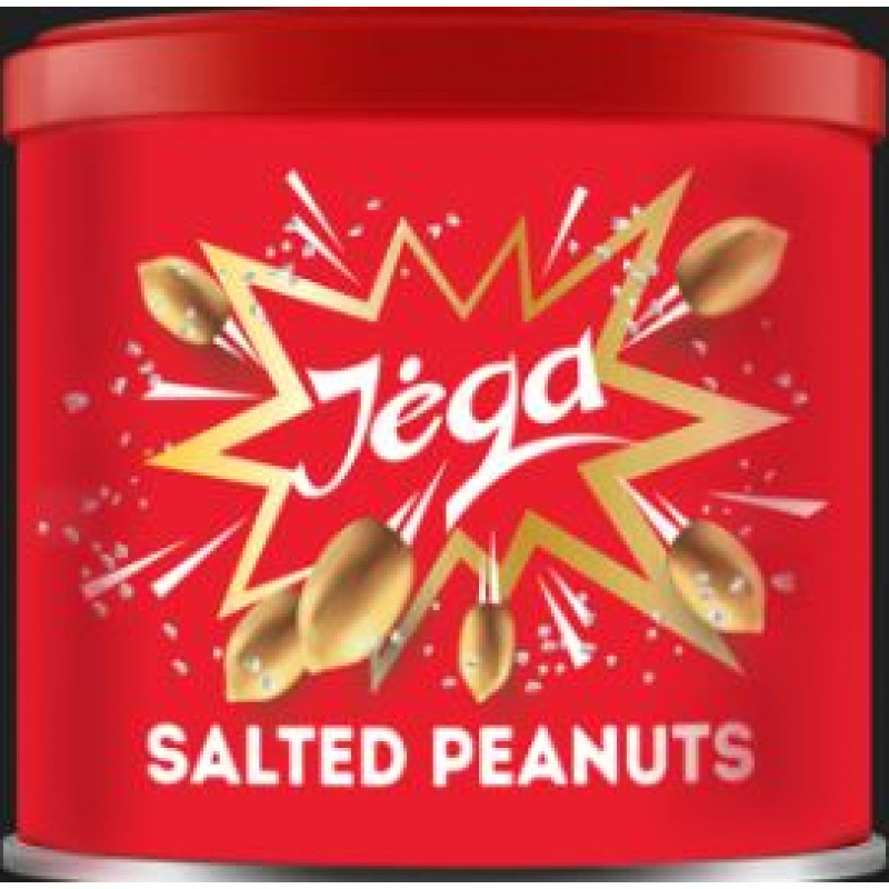 Grauzdēti zemessrieksti Jėga ar sāli (bundžā), 140g ( Gab. x 2 )