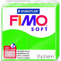 Cietējoša modelēšanas masa FIMO SOFT, 57 g, tropu zaļā krāsa (tropic green) ( Gab. x 2 )