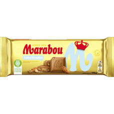 Piena šokolāde MARABOU ar sāļajām mandelēm, 170 g