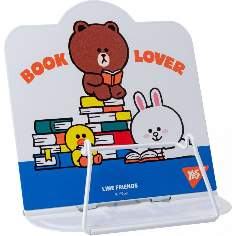 Grāmatu statīvs Yes Line Friends, metāla.