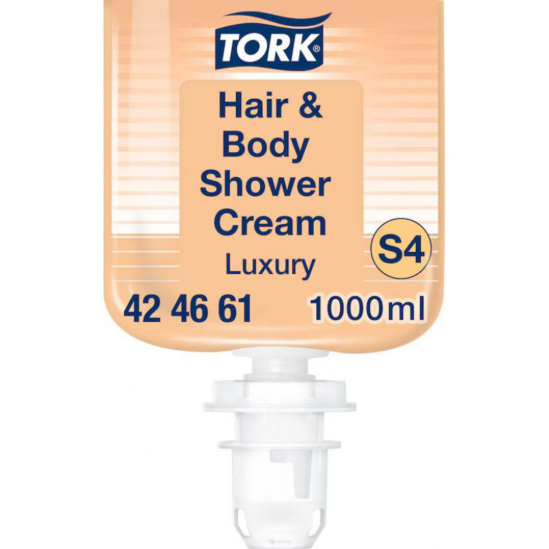 “Tork' luxury matu un ķermeņa dušas krēms, 1000 ml