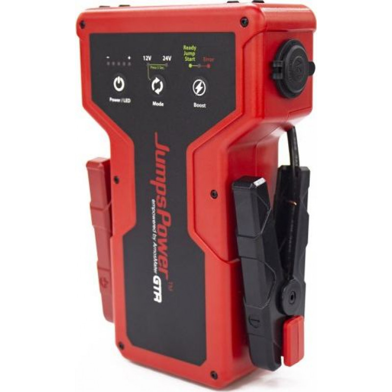 Starta palīgiekārta BOOSTER 12V/24V/4000A, 99,9Wh JumpsPower