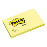 3M Līmlapiņas 76x127mm/100l. dzeltenas Post-it 3M