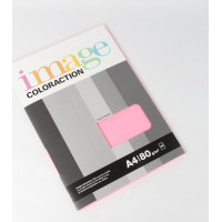 Krāsains papīrs IMAGE COLORACTION, A4, 80 gsm, 50 loksnes, MALIBU / NEON PINK