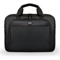 Soma portatīvajam datoram PORT HANOI II Clamshel, 15,6', melnā krāsa