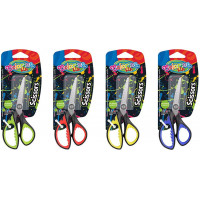 Šķēres ar gumijas rokturi 13,5 cm