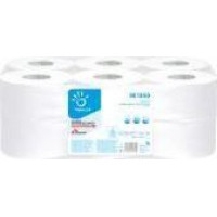 Tualetes papīrs PAPERNET 2 sl., 9.7 cm*  170 m., baltā krāsā, tīra celuloze ( Gab. x 12 )