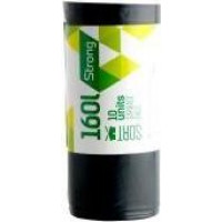 Atkritumu maisi SORTEX, tilpums 160 L, 10 gab., 50 mkr, melni, LDPE, 75 x 115 cm ( Gab. x 2 )