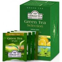 Zaļā tēja AHMAD GREEN SELECTION, 20 maisiņi paciņa ( Gab. x 2 )