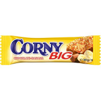 Musli batoniņš CORNY BIG, šokolādes-banānu, 50 g ( Gab. x 5 )