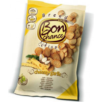Maizes grauzdiņi BON CHANCE ar sieru un ķiplokiem , 120 g ( Gab. x 2 )