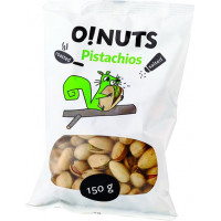 Pistācijas O!NUTS grauzdētas un sālītas, 150 g