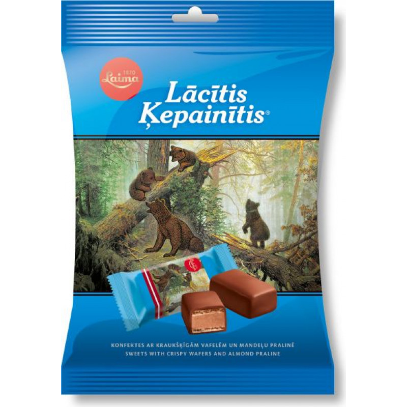 Konfektes LAIMA Lācītis Ķepainītis, 150 g